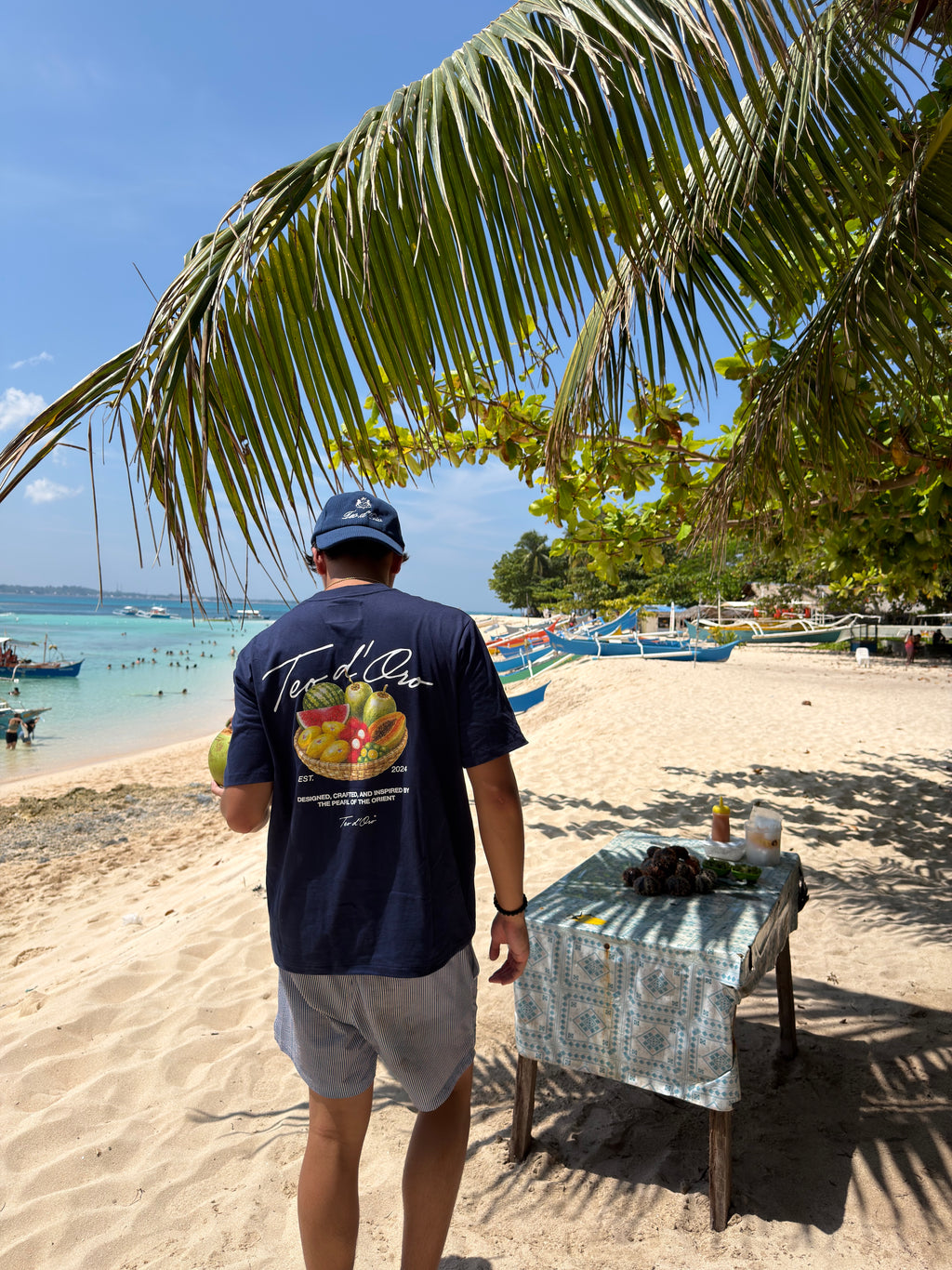 "Tropical Basket" Tee